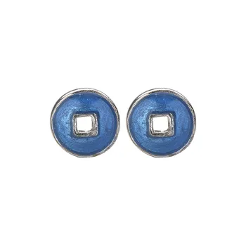 MYSHINE 925 Sterling Silver Stud Earrings Women's