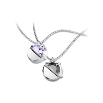 Mistova JEWELRY S925 Silver Semi Precious Stone Necklace Unisex