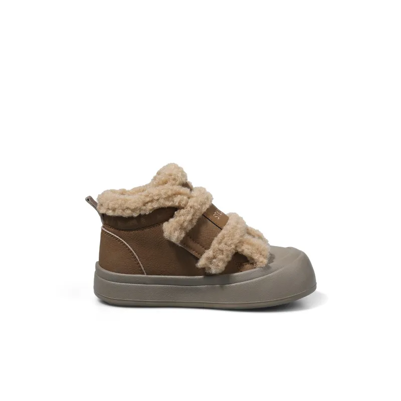 ST&SAT Anti Slip And Wear Resistant Warm High Top Kids Lifestyle Shoes Kids'-1