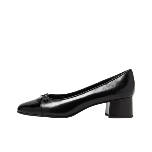 TORY BURCH 45mm Cap toe Leather Pumps