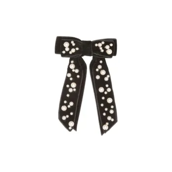 Jennifer Behr Teagan Pearl embellished Bow Barette