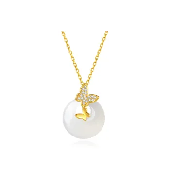 Otoshi Chalcedony Necklaces Women's