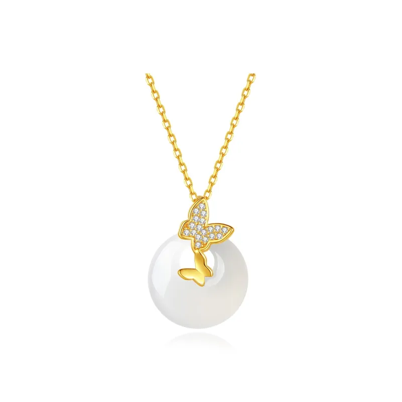 Otoshi Chalcedony Necklaces Women's-0