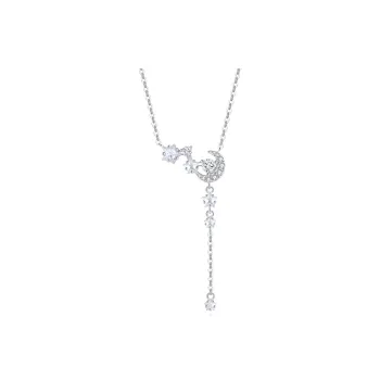 2801 S925 Silver Necklaces Women's