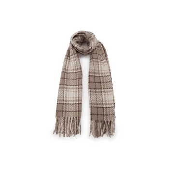 Hotwind Polyester Knit Scarves Women's Beige Brown
