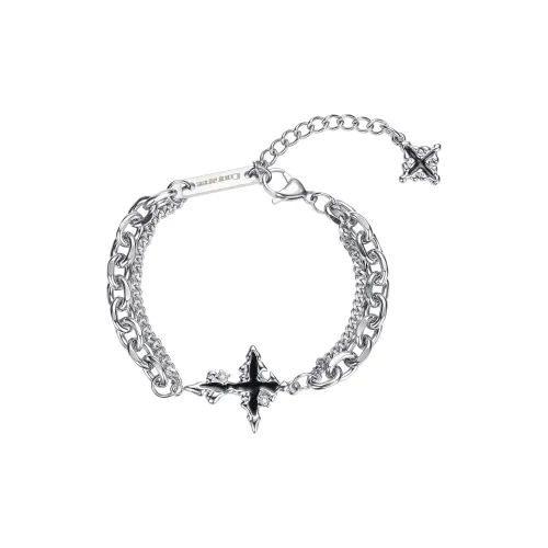 Cooraree Titanium Steel Bracelets Unisex