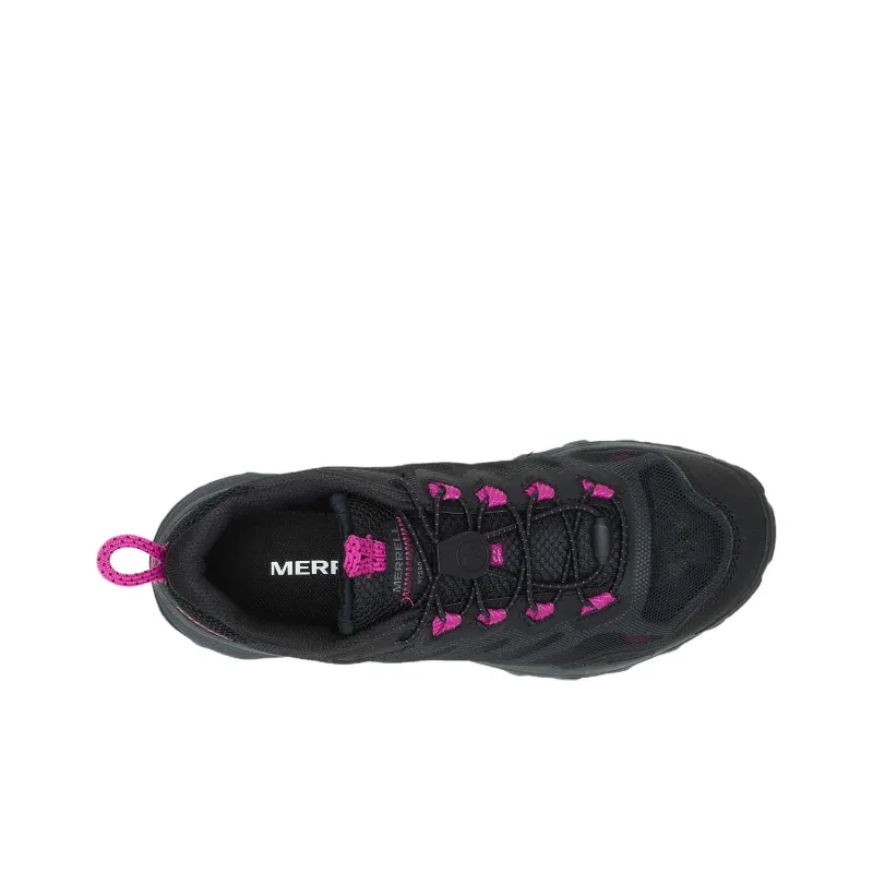 MERRELL Speed Strike Anti Slip Wear Resistant Low Top Trekking Shoes Women's Black Purple-4