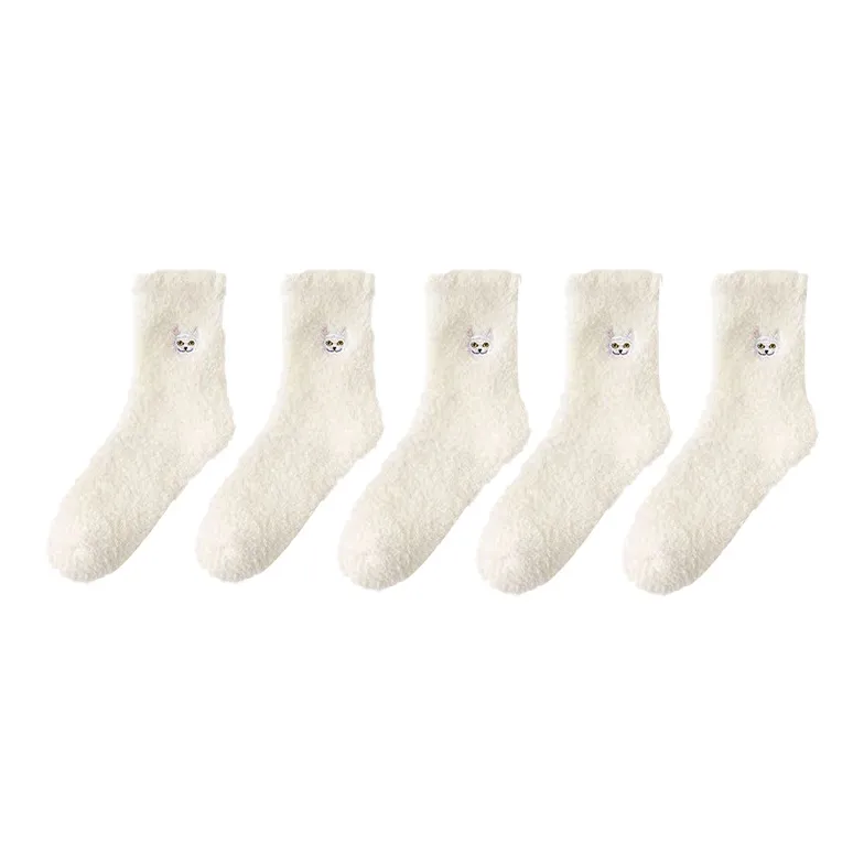 Caramella Mid Calf Socks Women's 5 Pack-8