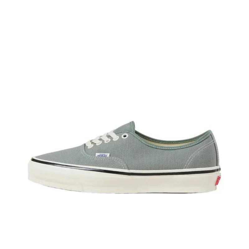 Vans Lx Authentic Reissue 44 Anti Slip Wear Resistant Low Top Skateboard Shoes Women's Green-0