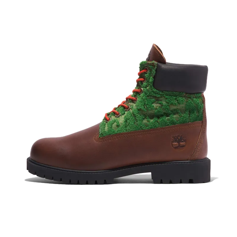 Timberland Heritage Black Pioneers 6 Inch Waterproof 'Brown Full Grain' Boots-0