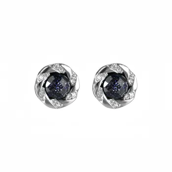 BKBU Titanium Steel Stud Earrings Unisex