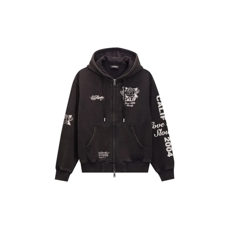 Ed Hardy FW24 Sweatshirt Women's Black-1