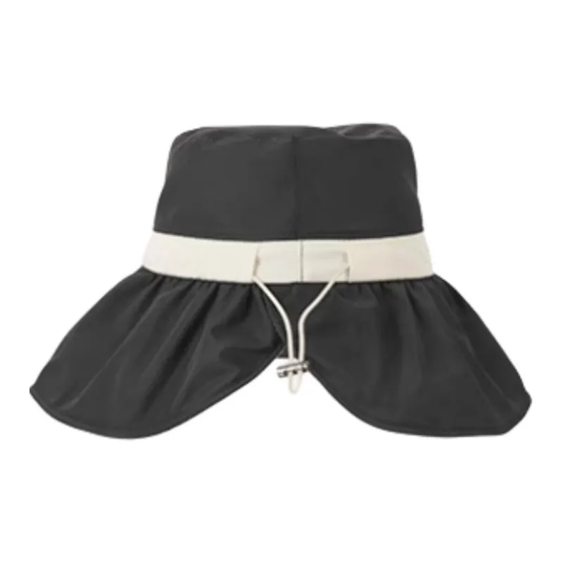 Hotwind Polyester Cotton Sun Protection Hats Women's Beige/Black-5