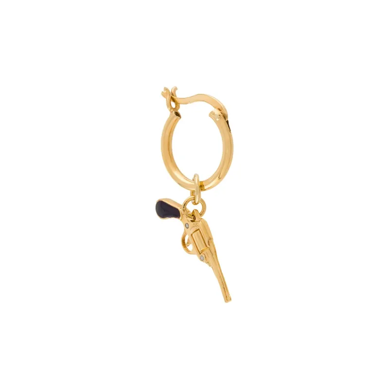 True Rocks Small Pistol Hoop Earring-0