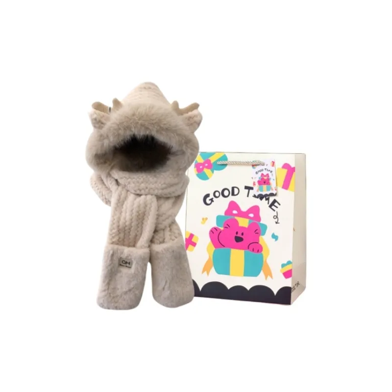 Fishing For Bears Polyester Hoods & Plush Hats Unisex-7