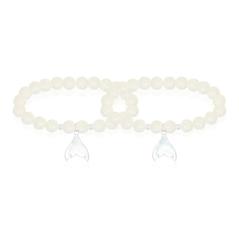 Cuz Strange Intention White Jade Bodhi Hand Accessory Women's-5
