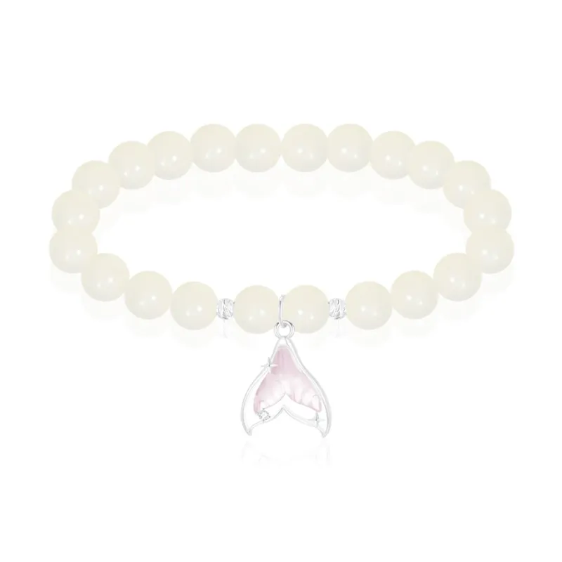Cuz Strange Intention White Jade Bodhi Hand Accessory Women's-4