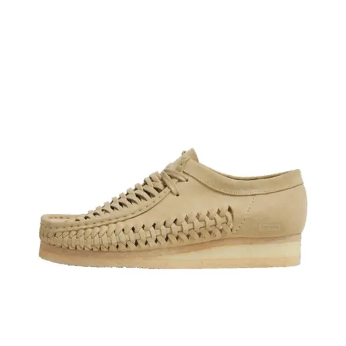 Clarks X Supreme Woven Wallabee 'Tan'