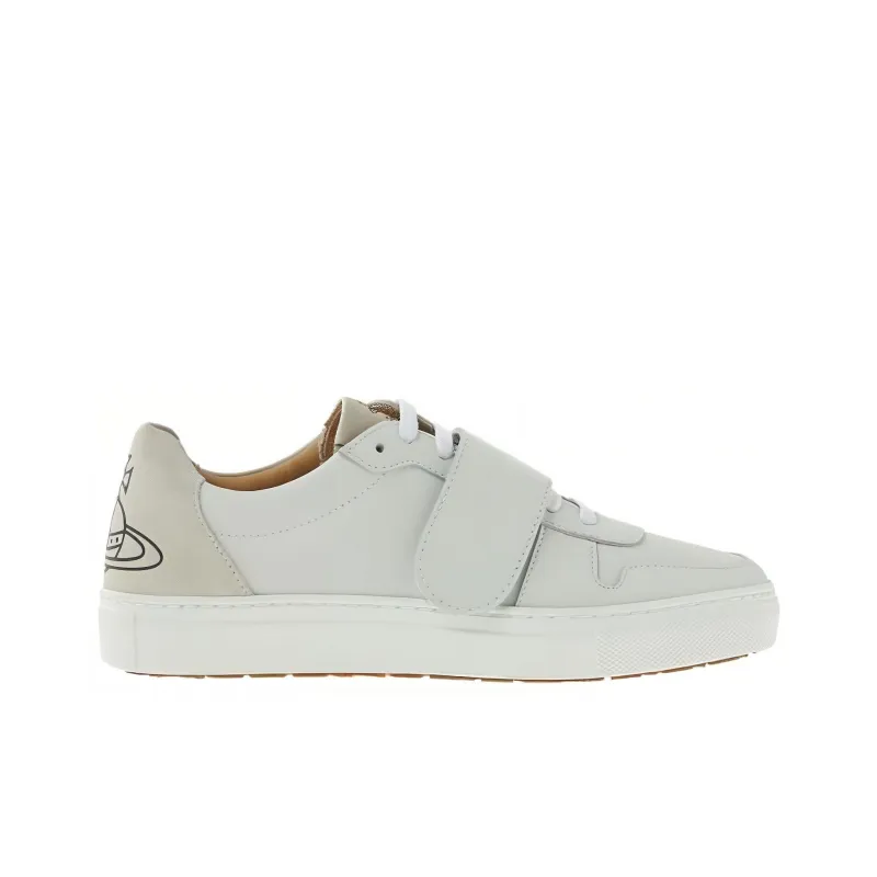 Vivienne Westwood Low Top Skateboard Shoes Women's White-1