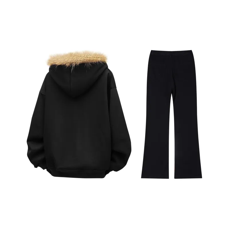 SIMPLE RIMLESS/SRME Sweatshirt Set Unisex-1