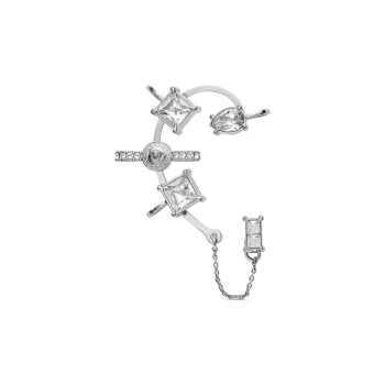 VERSACE Gianni Ribbon Crystal Right Ear Cuff