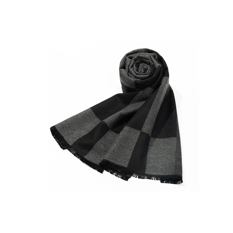 Shanghai Story Polyester Knit Scarves Men's-21