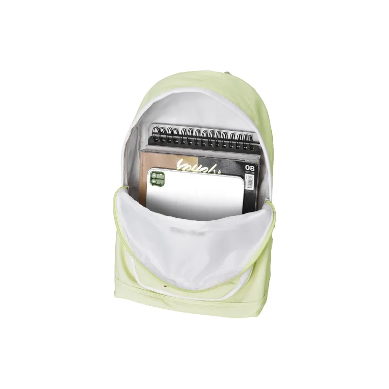 FINITE LOOP Eco Friendly Fabric Backpack Regular Unisex White-7