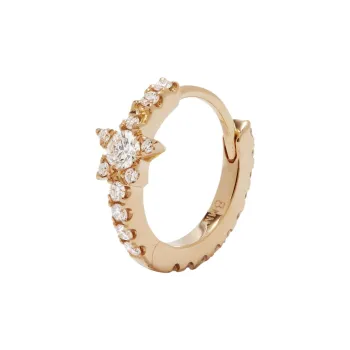 MARIA TASH 18kt Gold Diamond Star Eternity Earring