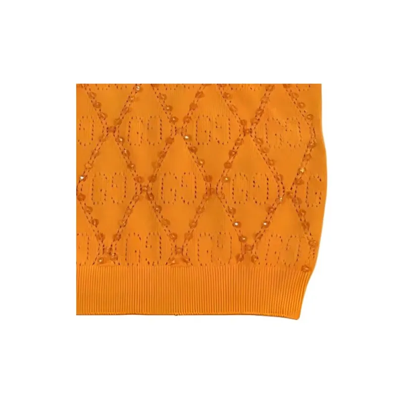 GUCCI Knitwear Women's Orange Red-3