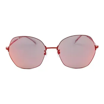 Balenciaga Round Frame Metal Sunglasses