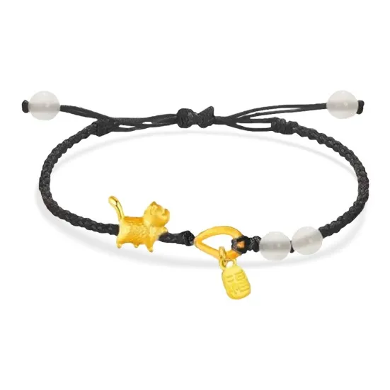 Chongqing gold store Gold Bracelet Unisex-6