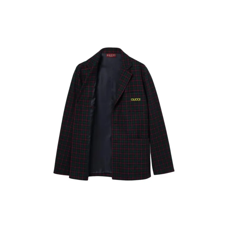 GUCCI Business Suits Coats Men's Red-1