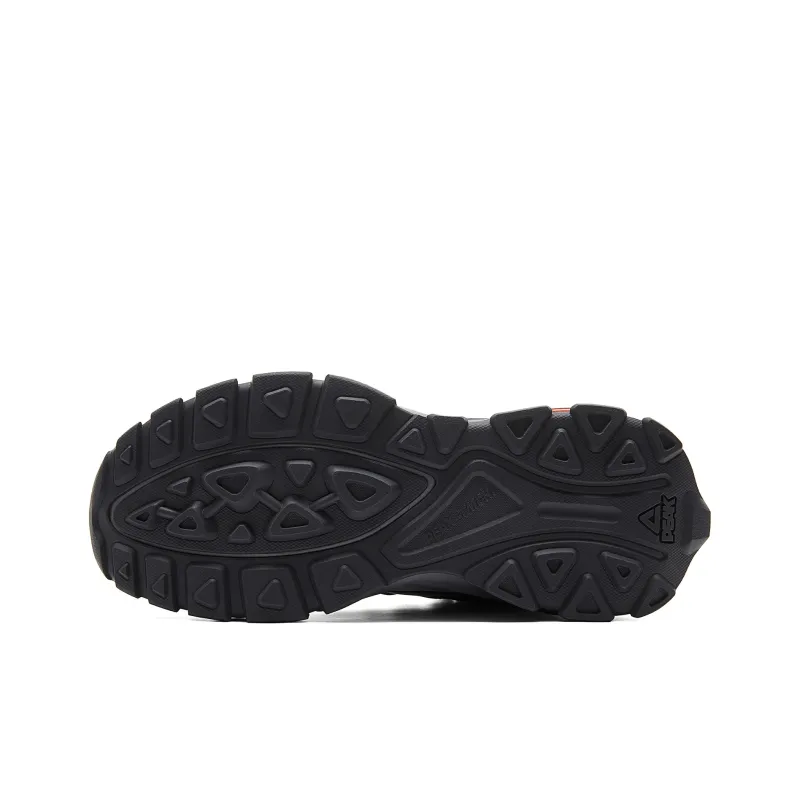 PEAK Slip Resistant Cushioning Rebound Mid Top Outdoor Shoes Men's Gray-5