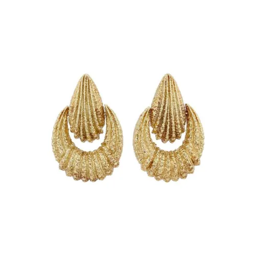 Van Cleef & Arpels 1970s 18kt Yellow Gold Earrings