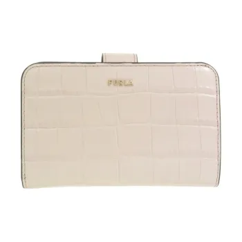 Furla Leather Wallet Women's Beige
