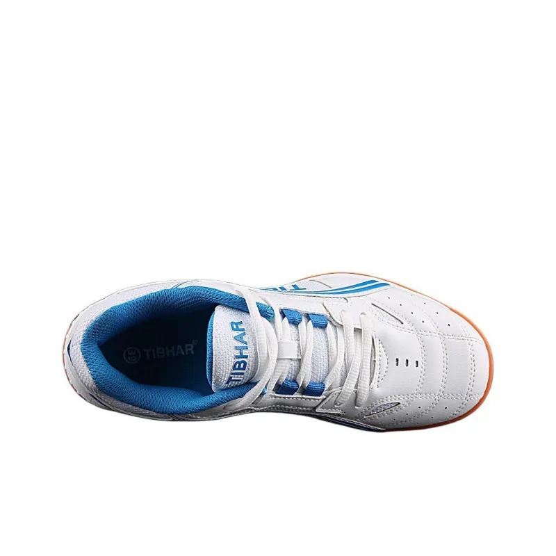 TIBHAR Cushioning Slip Resistant Functionality Low Top Unisex White Blue-2