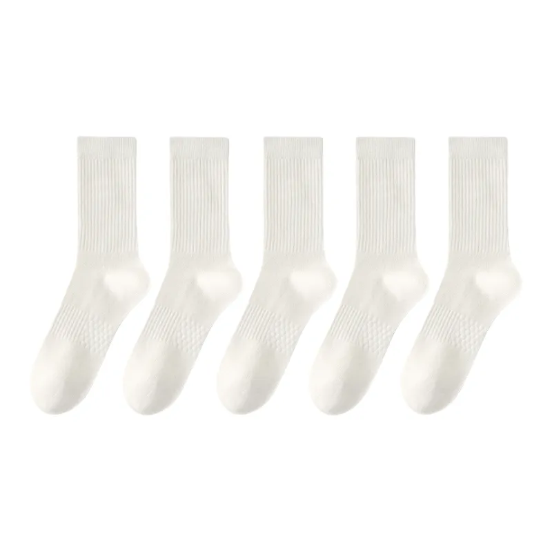 Lan Miao Mid Calf Socks Men's 5 Pack-15