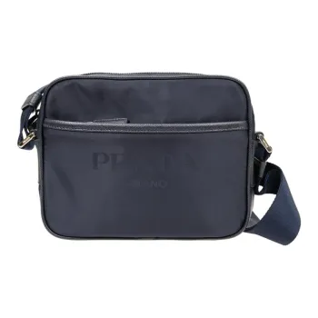 PRADA Nylon Crossbody Bag Shoulder Bag Women's Blue