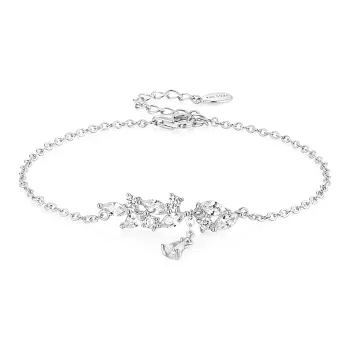 KADER 925 Sterling Silver Bracelets Women's Silver Double Festival Gift Box Set For Girlfriends