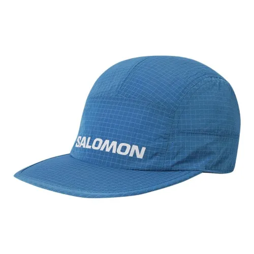 SALOMON Nylon Baseball Caps Unisex Blue