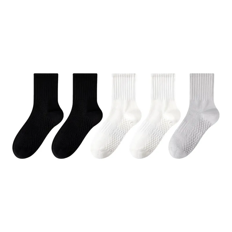 Top Melon Mid Calf Socks Men's 5 Pack-12