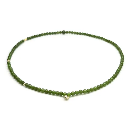 Oriental Jade Necklaces Jasper Women's