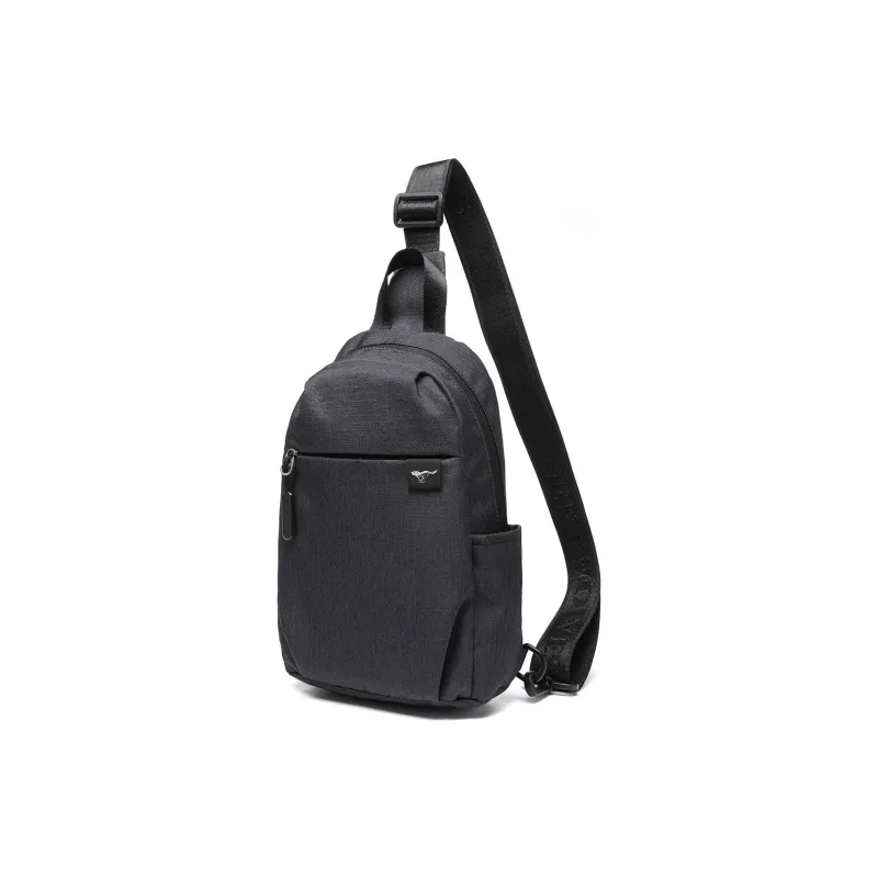 SEPTWOLVES Fabric Sling Bag Regular Men's Black-1
