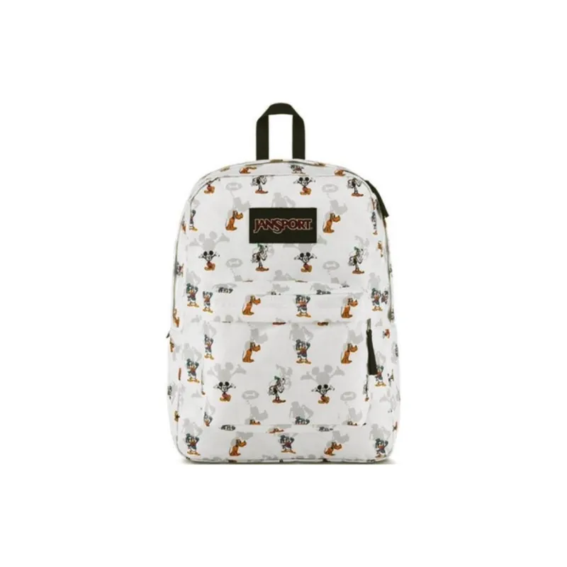 JanSport Disney Collaboration Polyester Backpack Regular Unisex White-0