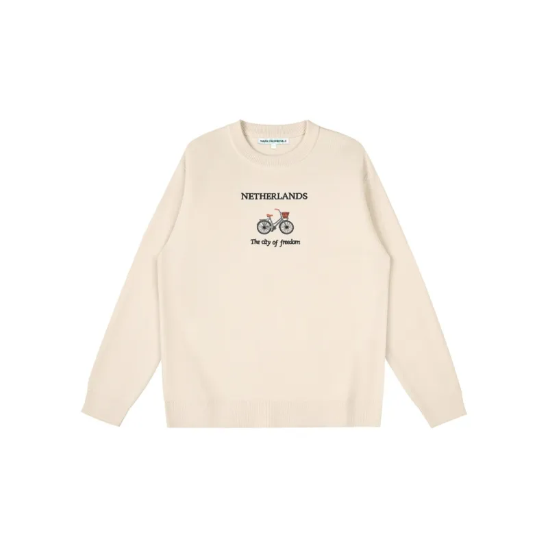 FAIRWHALE Sweater Men's Beige Yellow-0