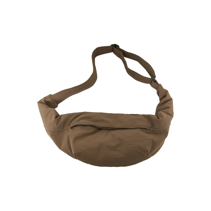 DCLOUD Nylon Sling Bag Unisex Light Khaki/Ginger Yellow/Coffee/Black-8