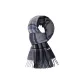 Medium Gray Blue Stripes