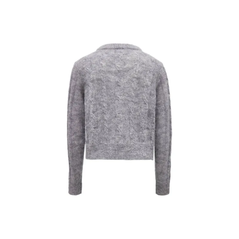 ONLY Knitwear Women's Medium Heather Gray-1
