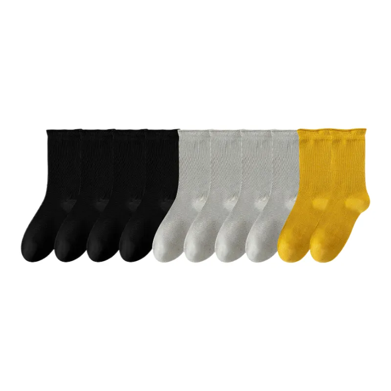 Lan Miao Mid Calf Socks Women's 10 Pack-2