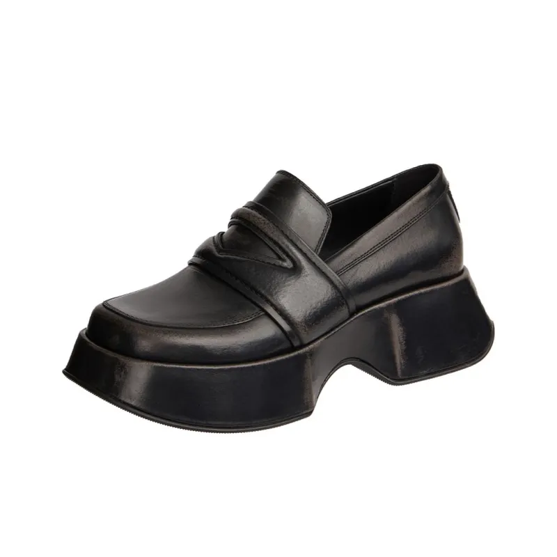 Vic Matie Yoko Loafers Women's Black-4